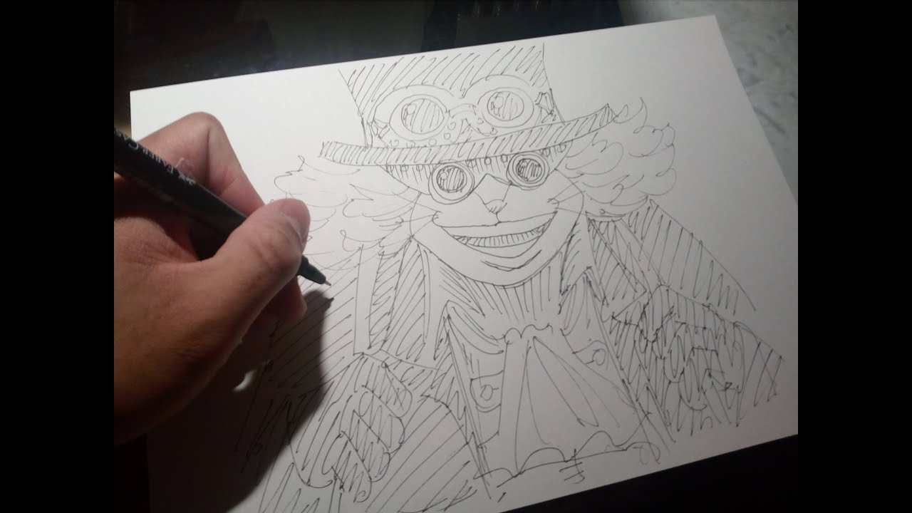 Drawing Lindbergh (One Piece)