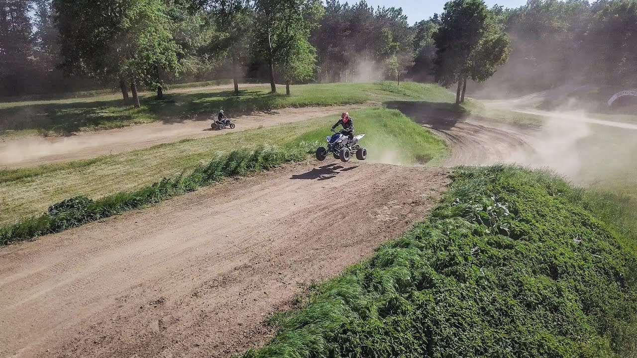 Quady, Raptor 700, tor motocrossowy Kacze Doły, ATV