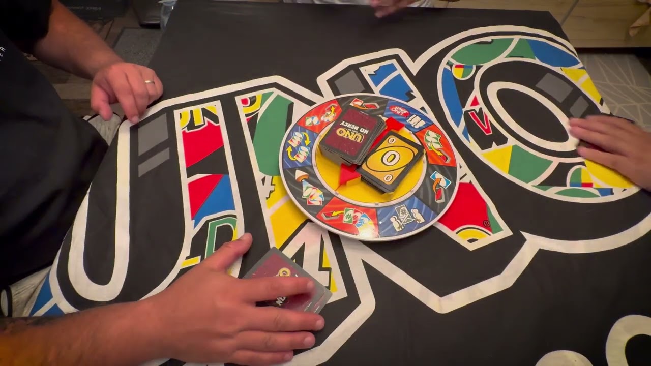 UNO No Mercy + Spin: One Player Drew a Mountain of Cards! 😱