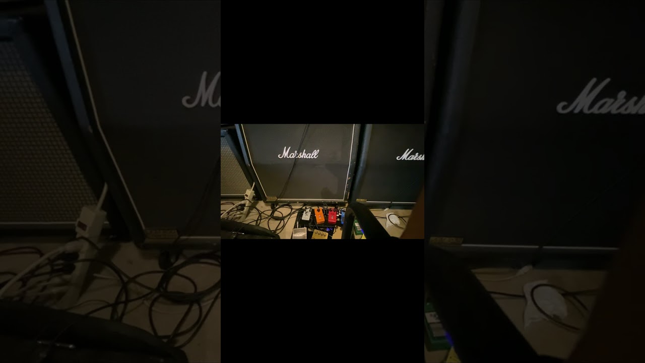 Marshall 50 watt cloned 2204 100% stock circuits, Charvel Wild Card #7,   effectsstuff LONGER