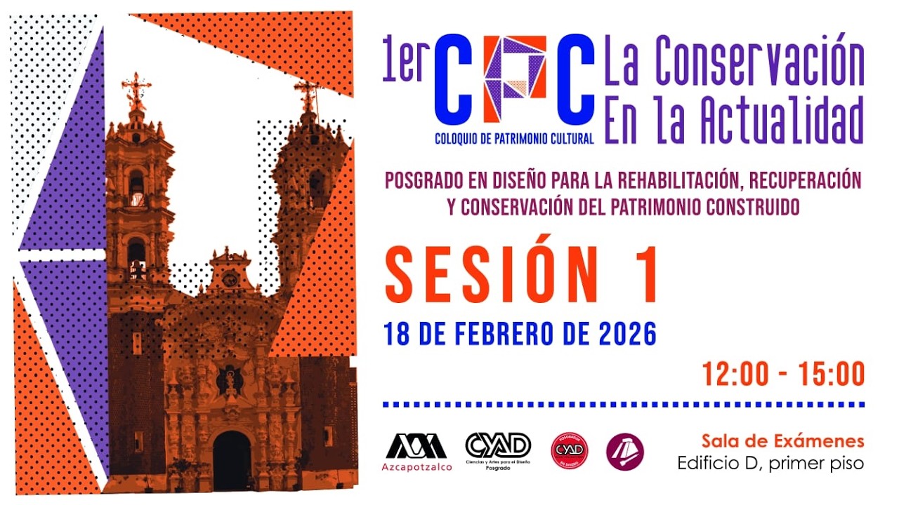 1er Coloquio de Patrimonio Cultural. Inauguración y ponencia magistral.