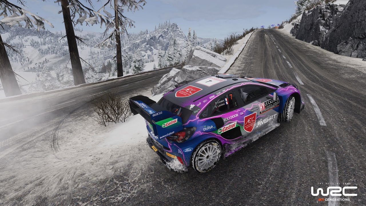 Col de Braus R - Rallye Monte-Carlo - Puma Rally1 - Team Leagues - WRC Generations