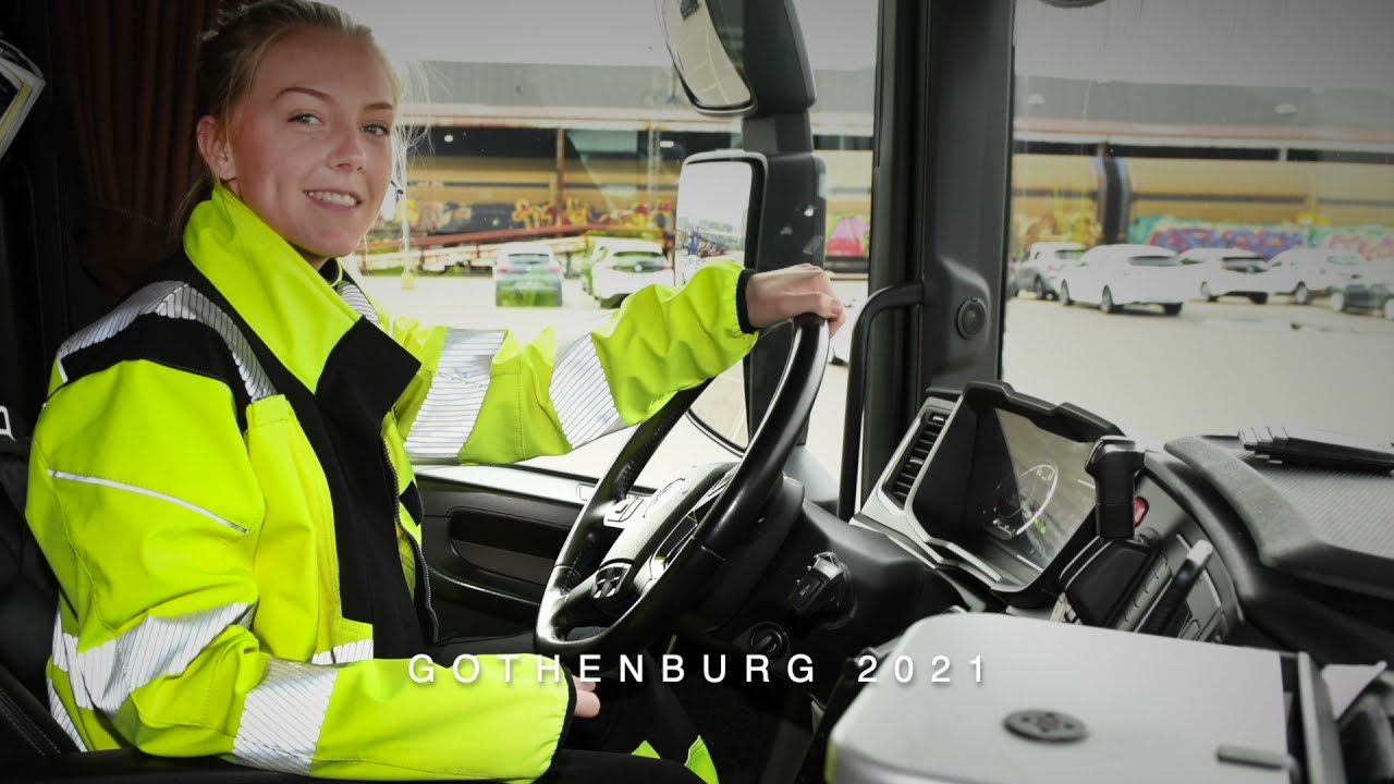 BILTRP DRIVERS: Rolfo Blizzard driver Filippa from Gothenburg