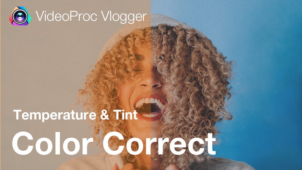 Color Correct Video: EASY Temperature & Tint Fix | VideoProc Vlogger