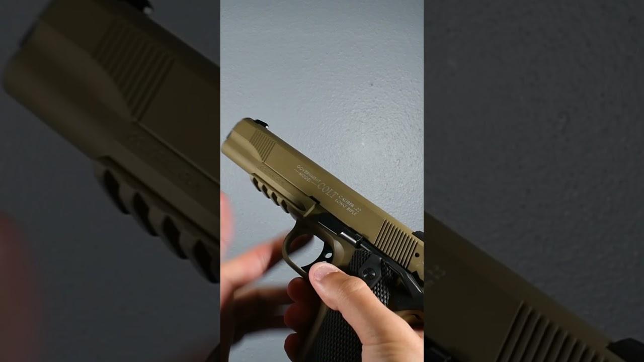 Walther Colt Government Model .22lr 1911 #guns #firearms