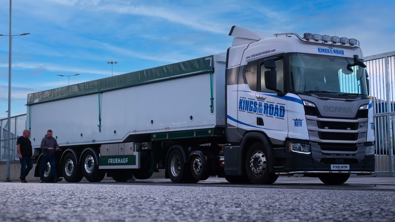 From Grantham to Ireland! Delivering a Fruehauf Blower Trailer to Denn Feeds 🚛🇮🇪 