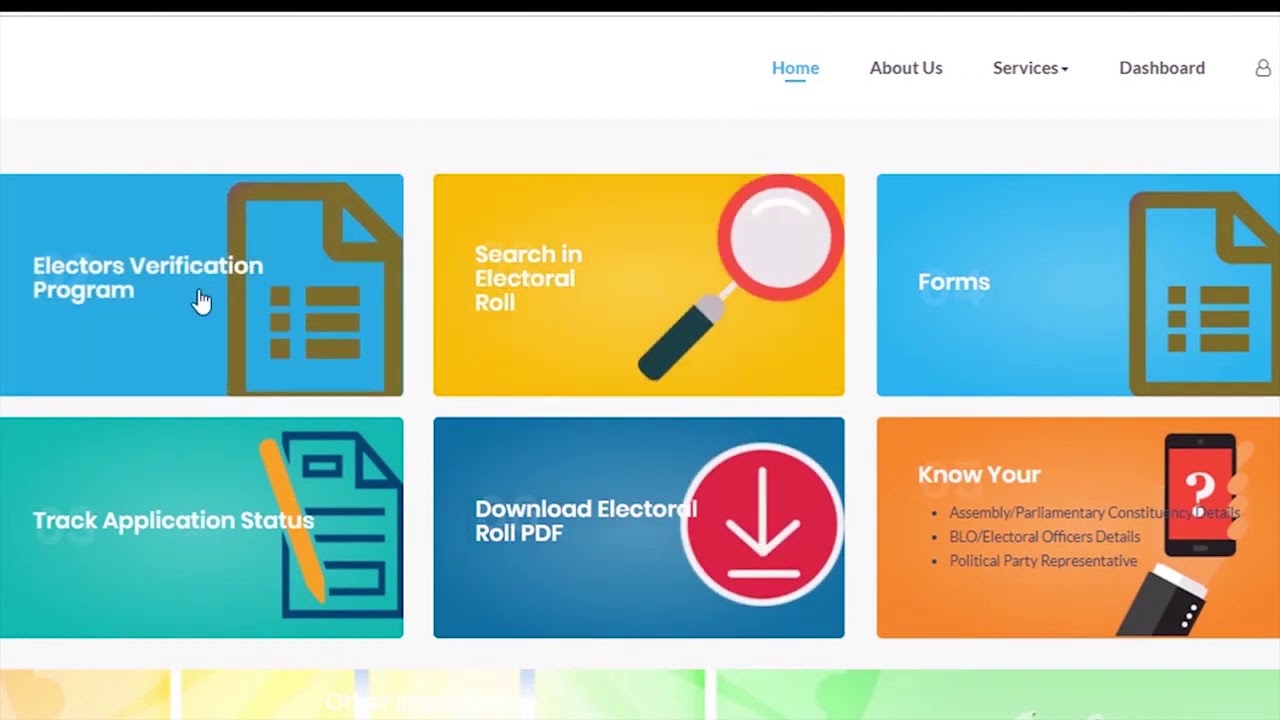 Electors Verification Programme EVP