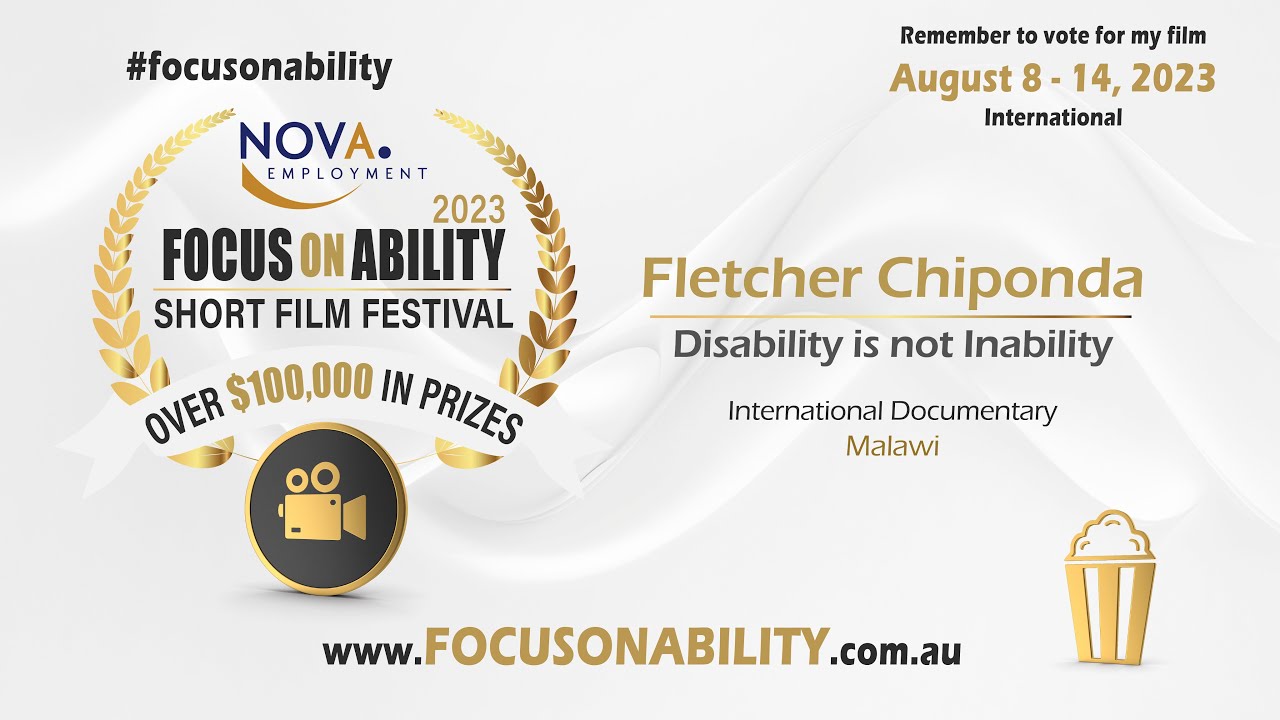 Fletcher Chiponda - Disability is not Inability