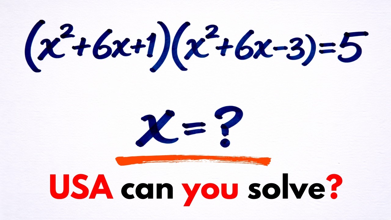 Only 1% Can Solve This USA Olympiad Math Problem 🤯