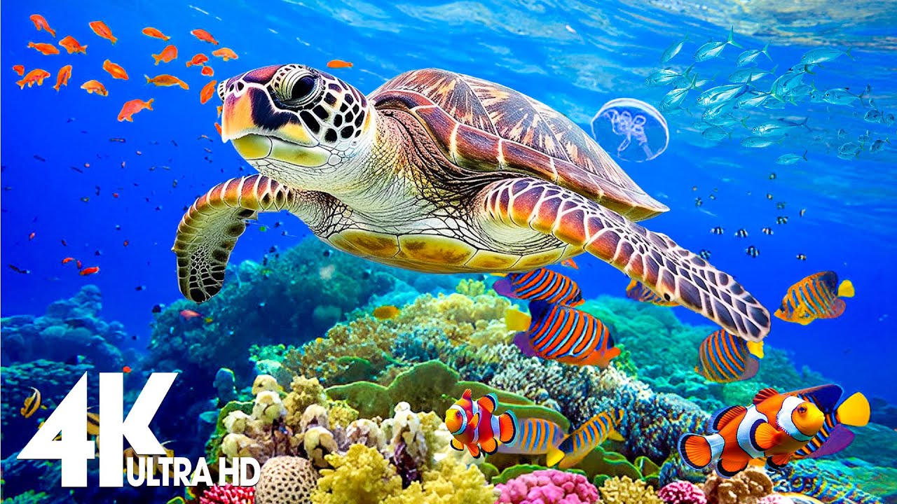 Incredible Aquarium 4K ULTRA HD | Dive Deep & Explore the Ocean's Hidden World - Dream Life
