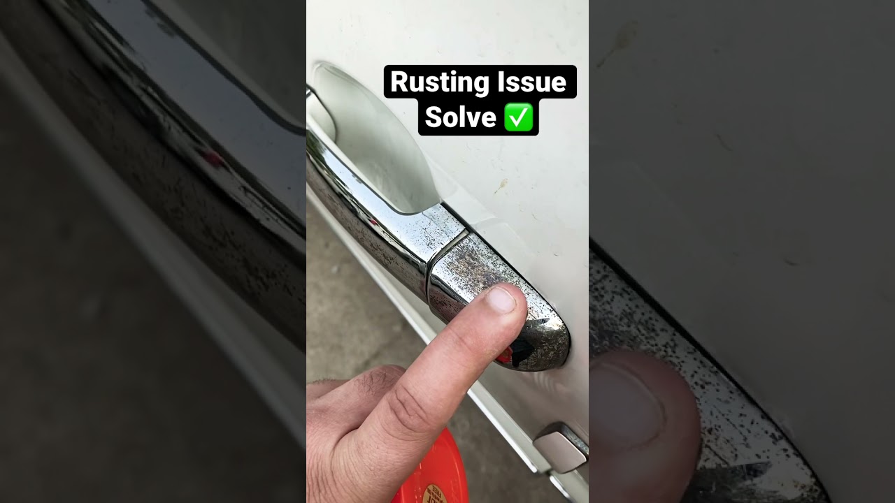 Chrome Rusting Issue Solve ✅ | WaxPol Rubbing compound 👍🏻👍🏻 | Subscribe 🔔