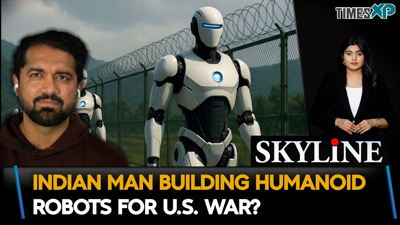 Indian Man Building Humanoid Robots for U.S. War? Indians In U.S.