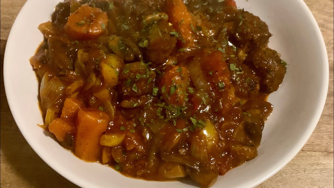 Secret des boulettes de boeuf aux champignons de paris avec les frites fait maison 😍🔥😋