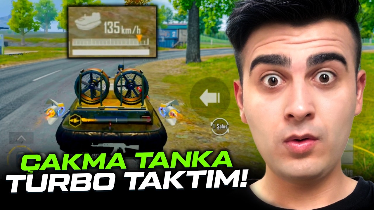 YENİ MODDA İLK RANK MAÇIM! ÇAKMA TANKA TURBO TAKTIM! PUBG Mobile