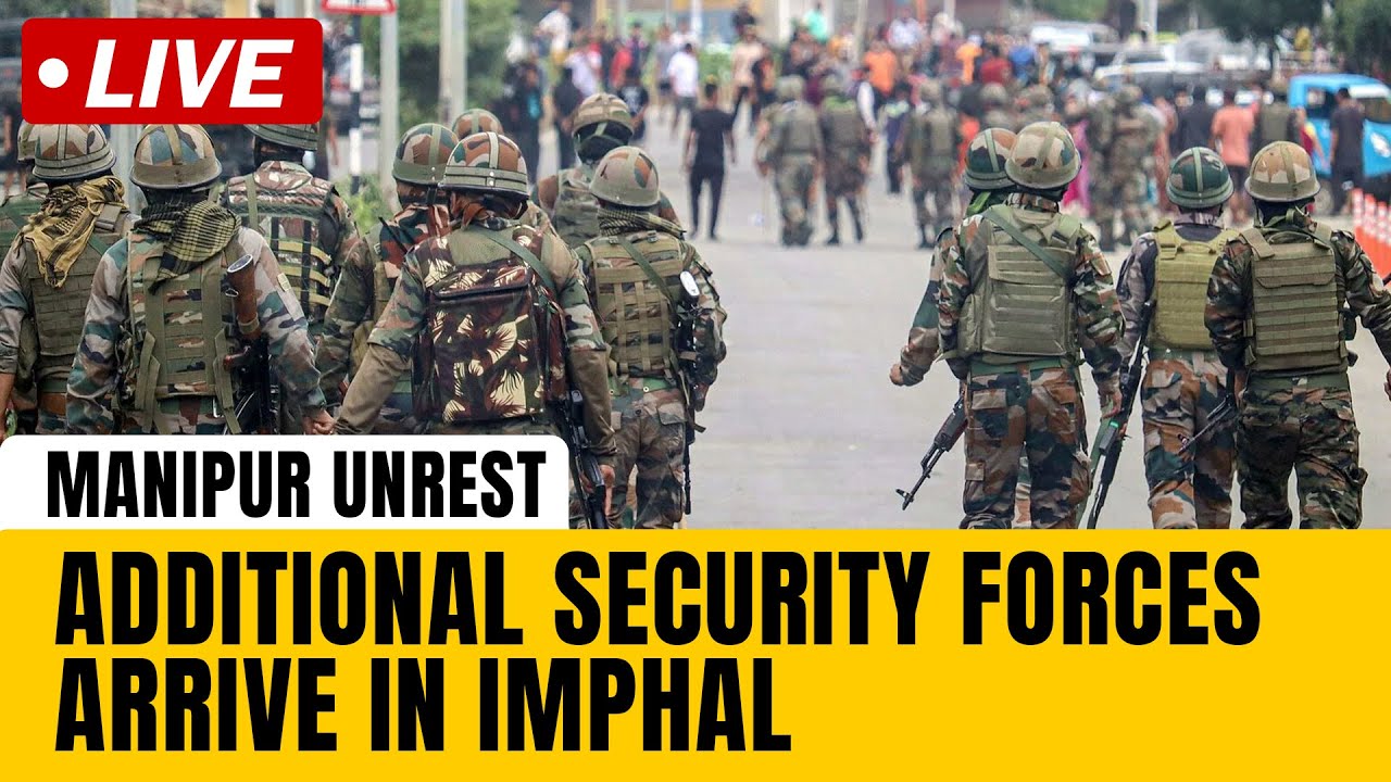 Imphal Tensions Rise: Additional CRPF Teams Deployed Amid Manipur Violence
