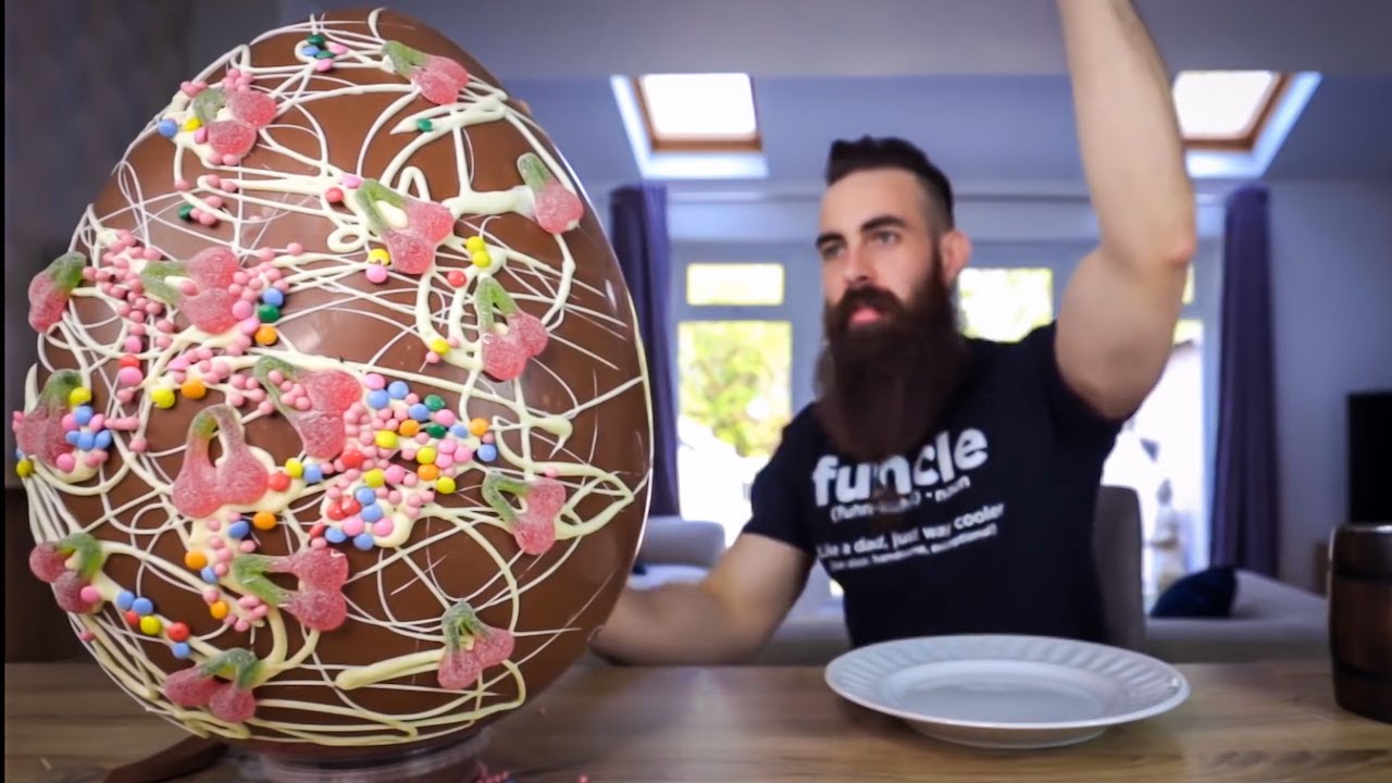 THE 30,000 CALORIE EASTER EGG CHALLENGE | BeardMeatsFood