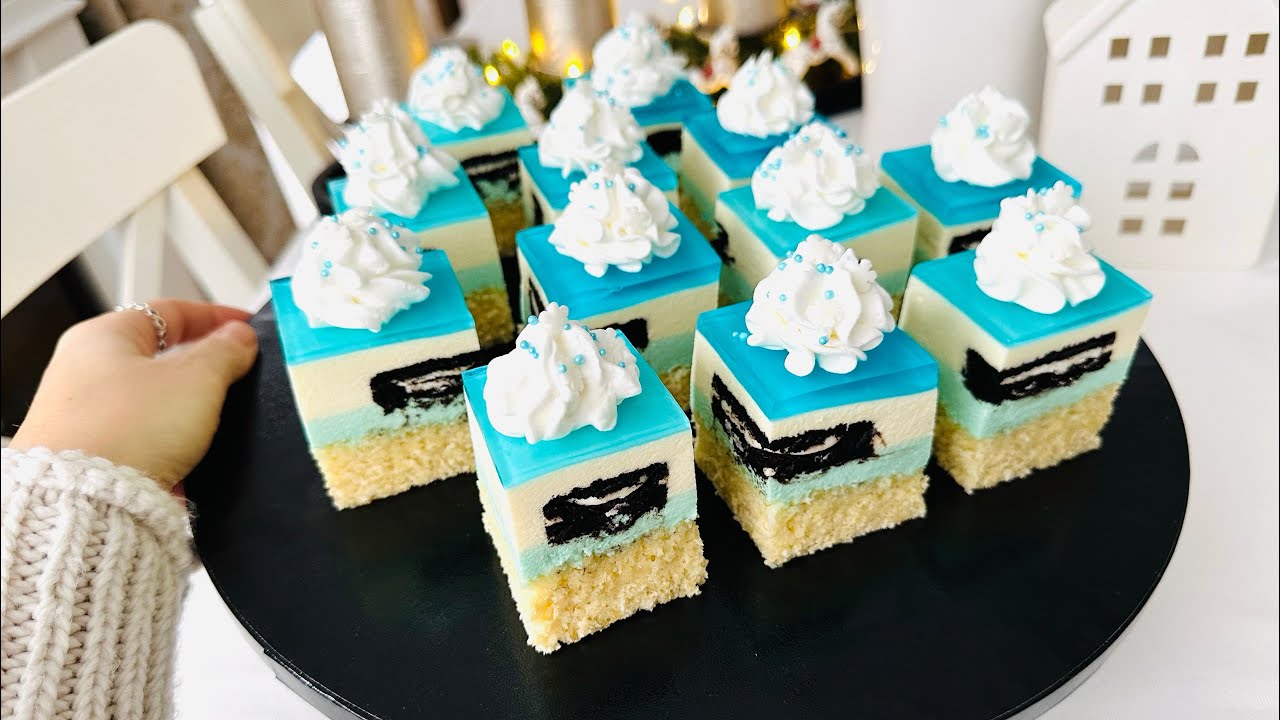 Prăjitura Safir de gheață - un desert delicios, captivant, unic cu Pasiune & Savoare