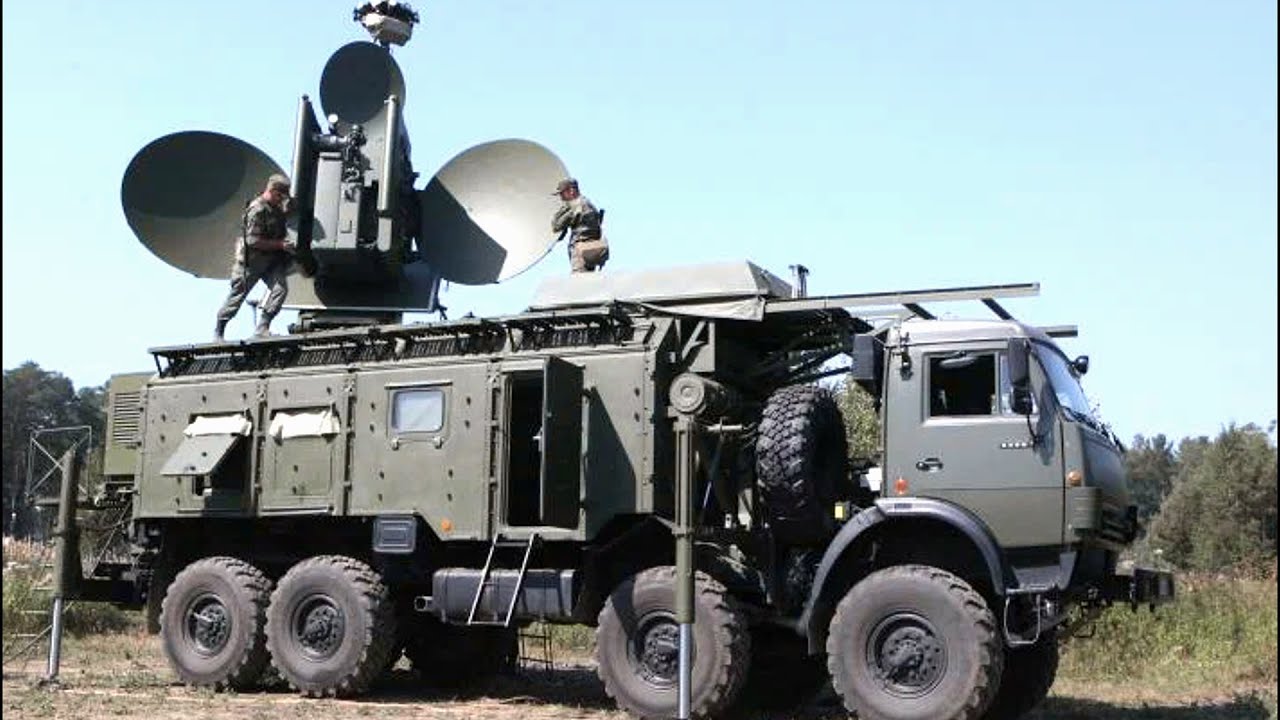 Работа российского комплекса РЭБ Красуха-4 на Украине, обзор