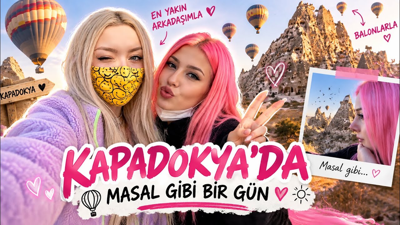 Kapadokya’da Masal Gibi Bir Gün | Balonlarla Uyandım!