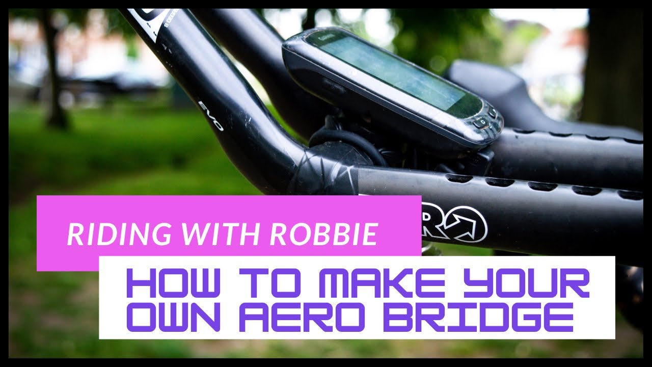 How to make a home made Tri Bar Aero Bridge for free!