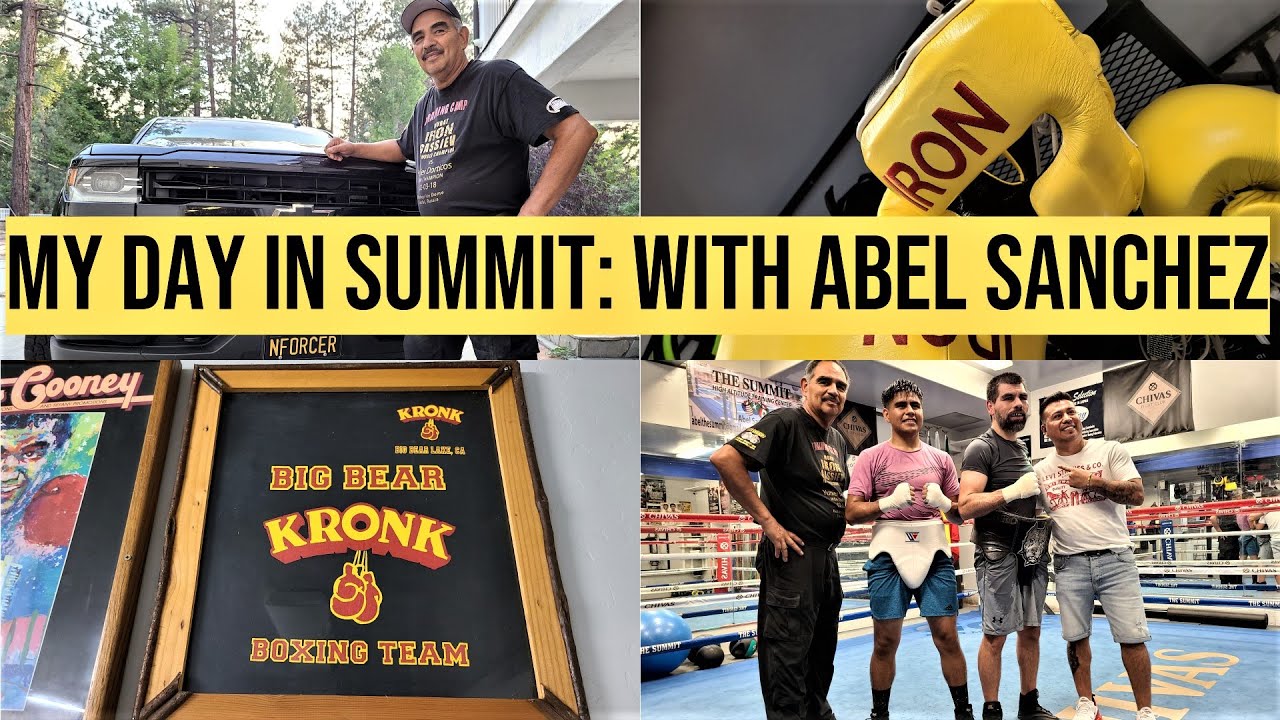 DAY IN SUMMIT WITH ABEL SANCHEZ, PAST+FUTURE: KRONK BIG BEAR, BEING A COACH+ANGULO, GASSIEV news