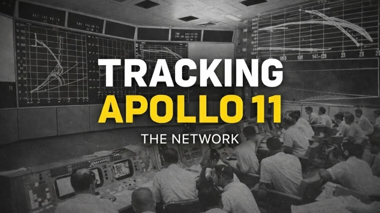 Отслеживание миссии «Аполлон-11»: наземная сеть, обеспечивавшая навигацию во время лунной миссии.