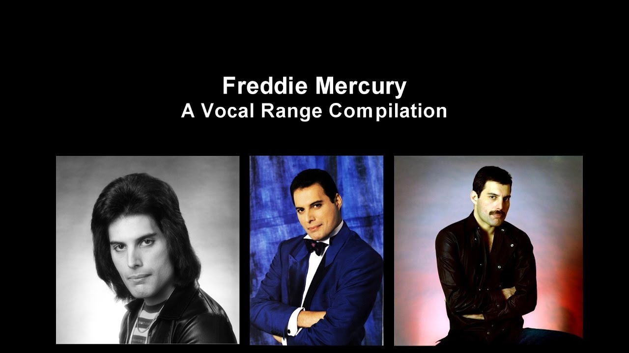Freddie Mercury - A Vocal Range Compilation [F2-F6]