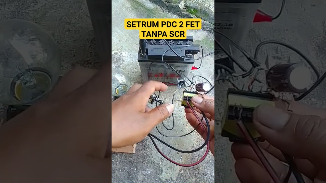 Tes Setrum PDC Sederhana tanpa SCR#feedshort#shortvideo#videoshort