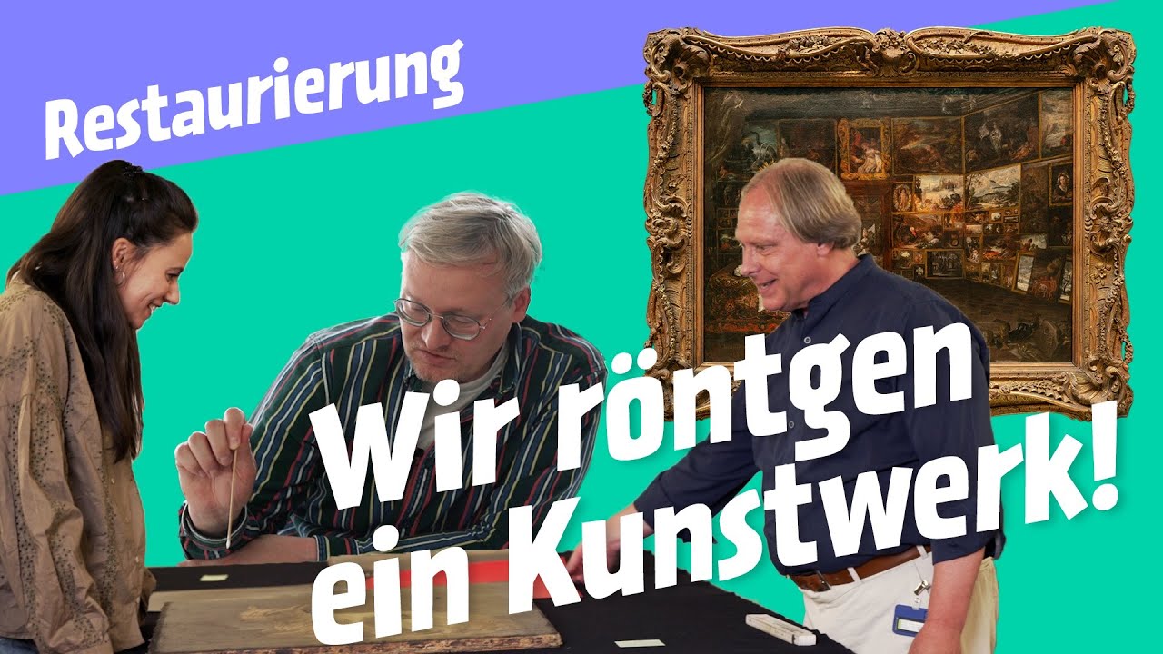 Warum röntgt man ein Kunstwerk? Das erzählen euch unsere Restauratoren Benjamin & Martin! | GNMkids