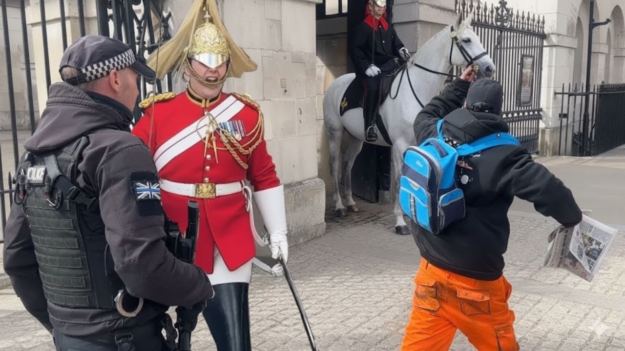 This Tourist Tried to Test the King’s Guards… BIG Mistake!