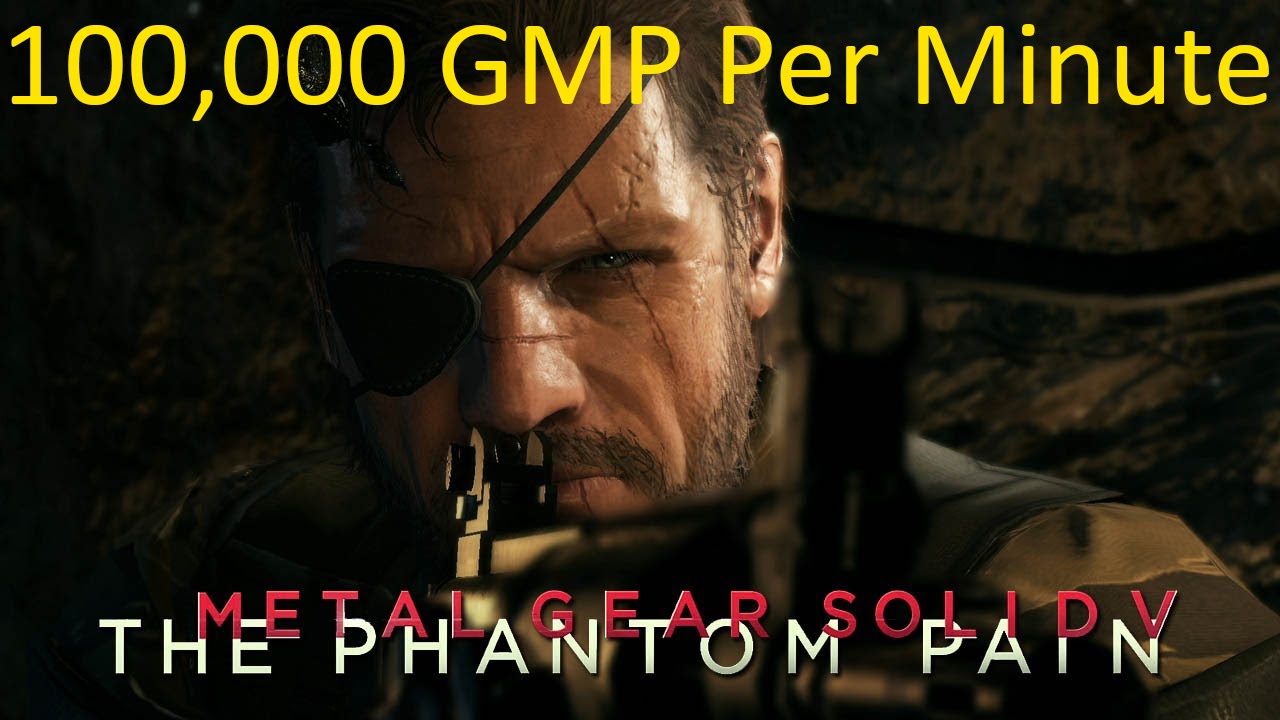 Metal Gear Solid 5 Phantom Pain: Easy 100,000 GMP Per Minute