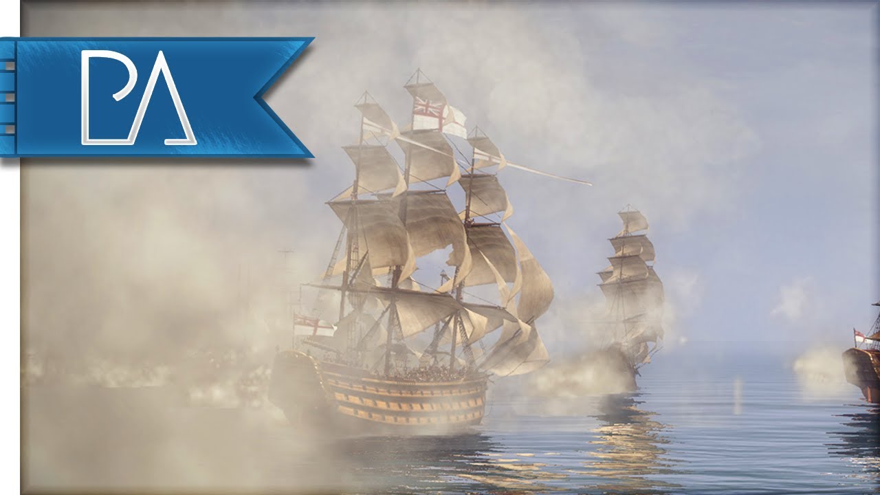 MASSIVE NAVAL BATTLE - Napoleon Total War - Darth Mod Gameplay
