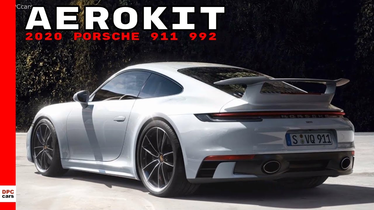 2020 Porsche 911 992 Aerokit Sport Design Package