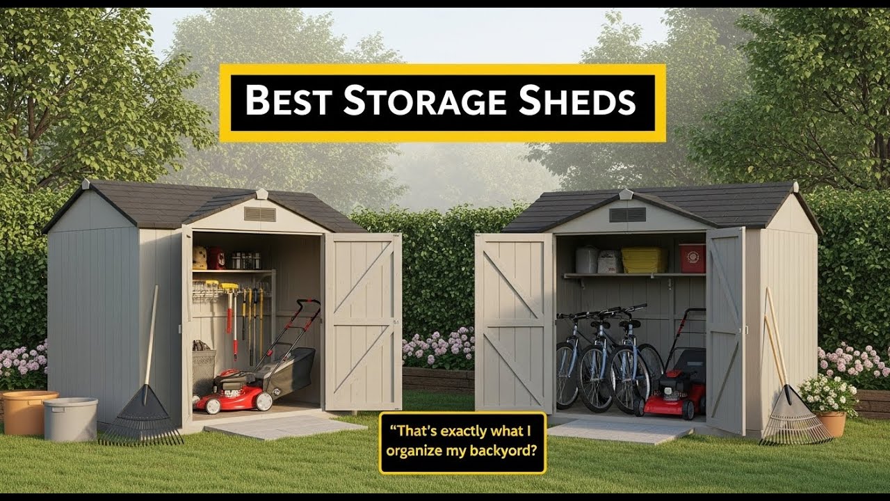 TOP 5 Best Storage Sheds 2026 | Which Should You Choose!