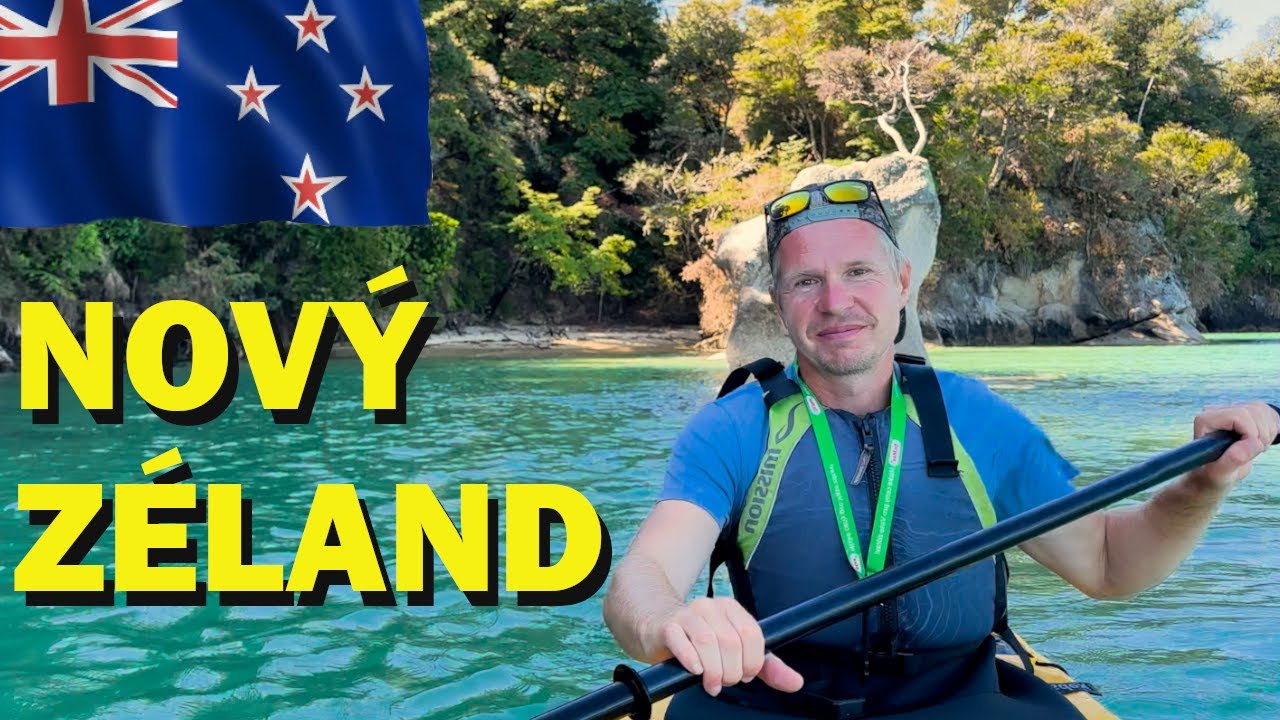 1 den na kajaku - V dodávce po Novém Zélandu VLOG 13/14