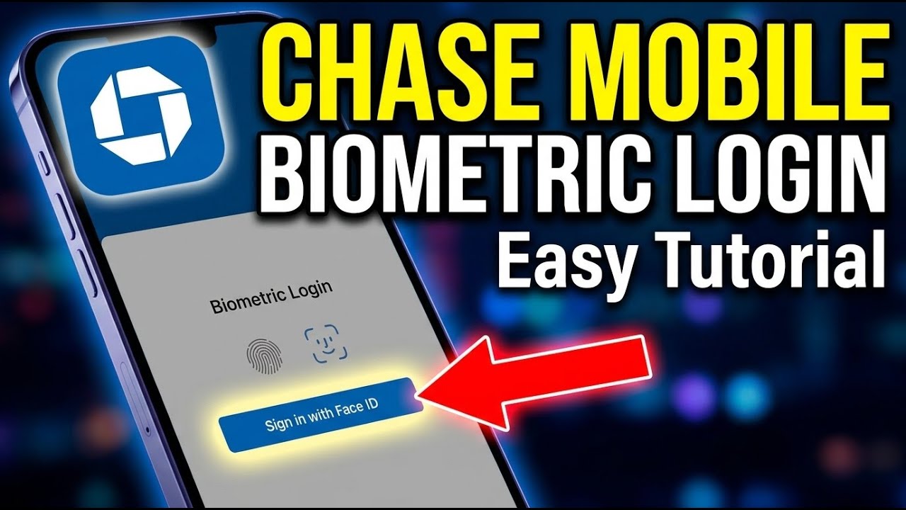 How to login to Chase Mobile using biometrics - Easy Tutorial
