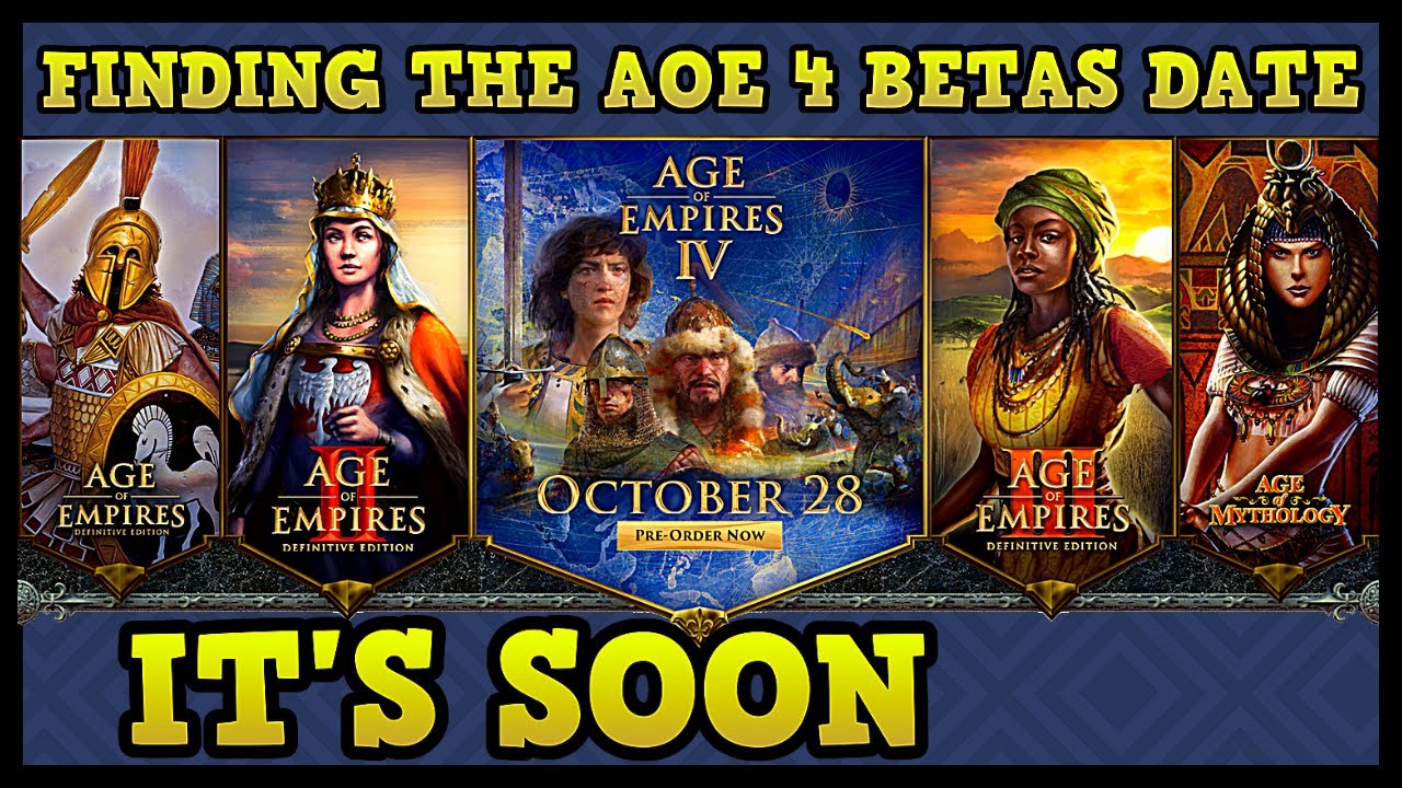 Finding the Age of Empires 4 Beta Date - By Looking Into the Past