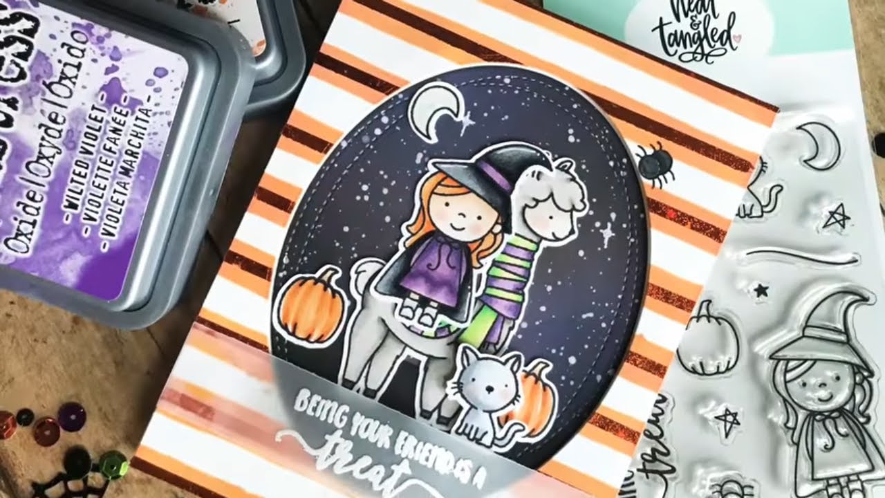 🎃HIGH IMPACT Cardmaking Techniques Feat. Neat and Tangled 