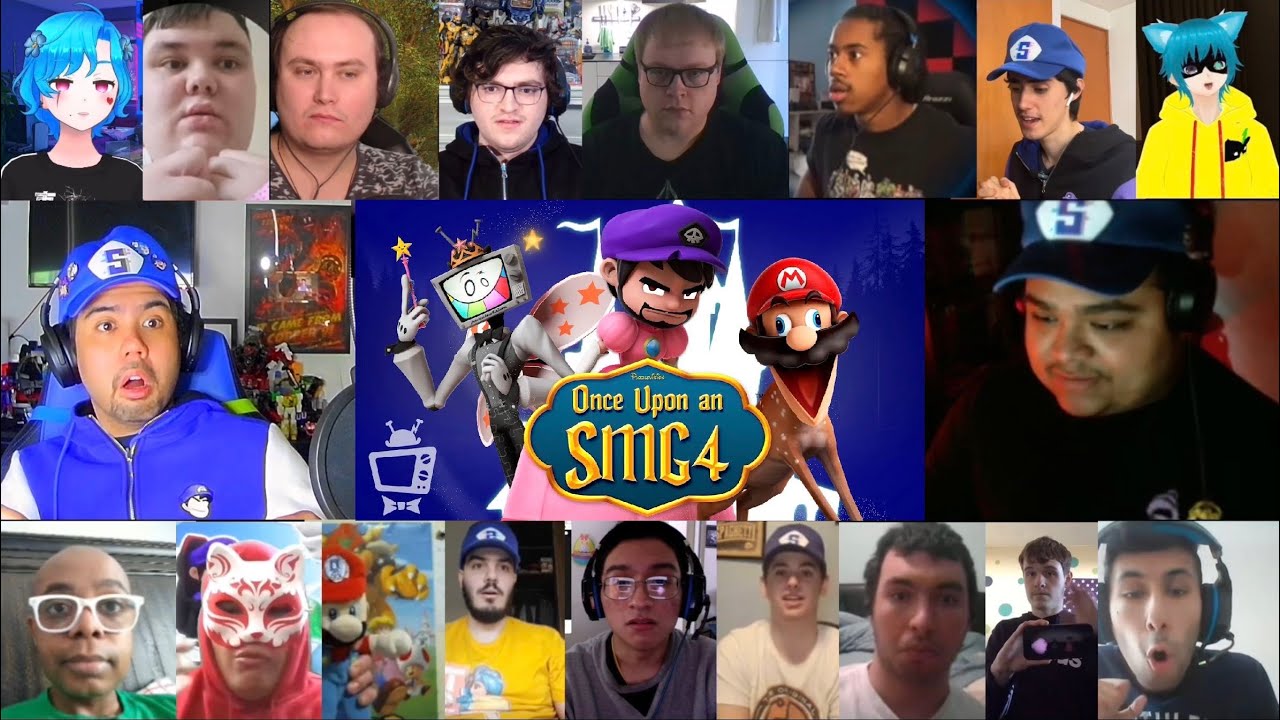 Реакция Once Upon An SMG4