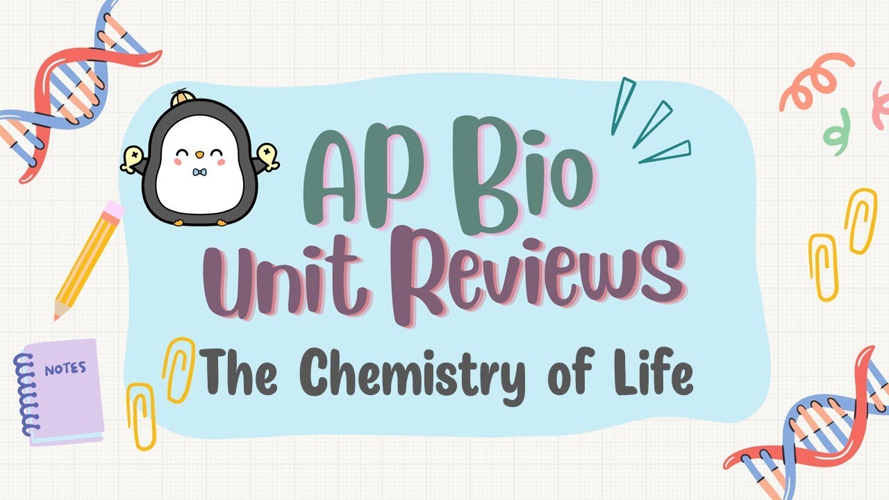 AP Biology Review: Unit 1 Chemistry of Life