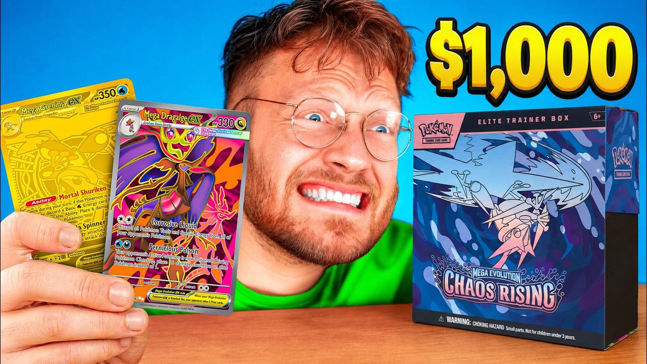 I Spent $1,000 On Chaos Rising Pokemon Packs... Can I Make It Back?