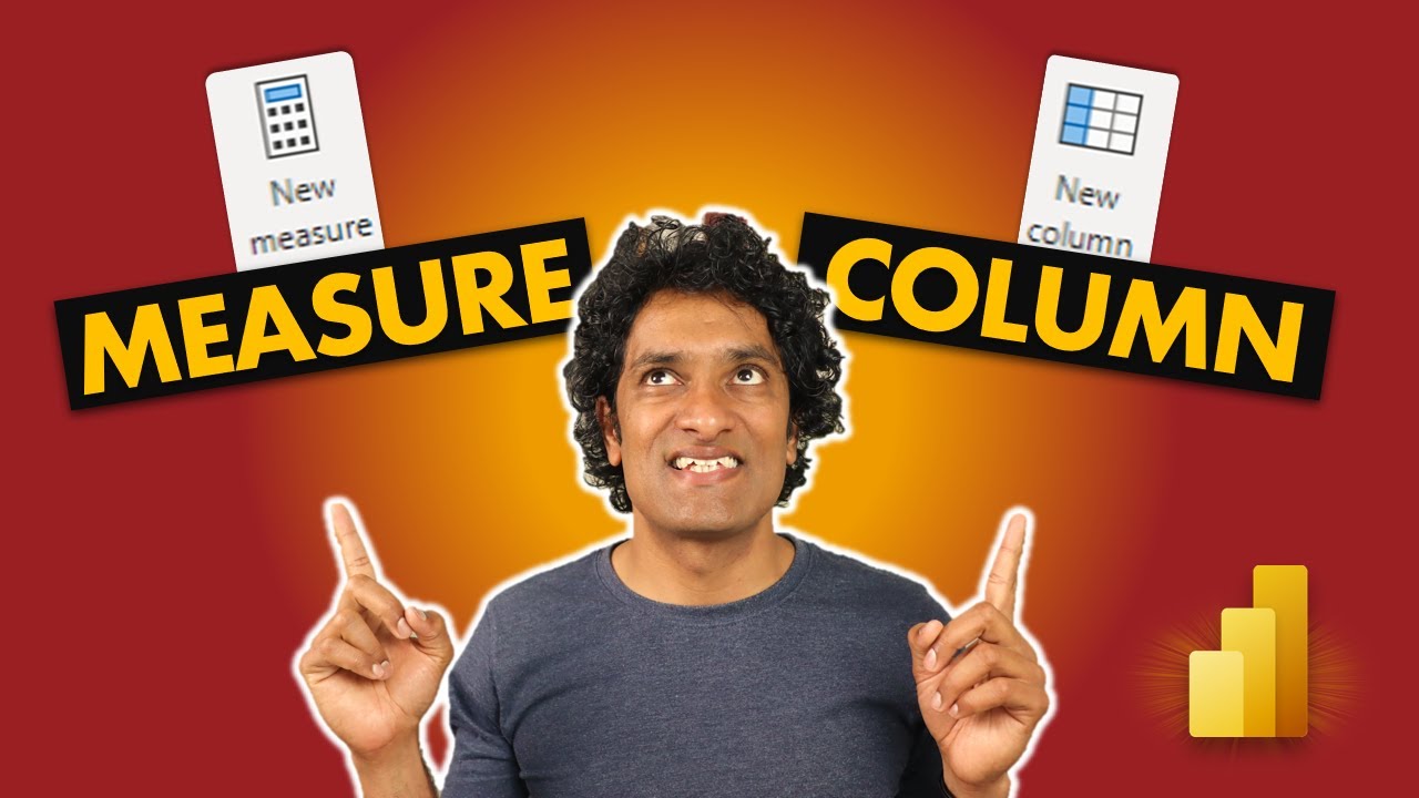 When to add a MEASURE and when to add a Column in DAX