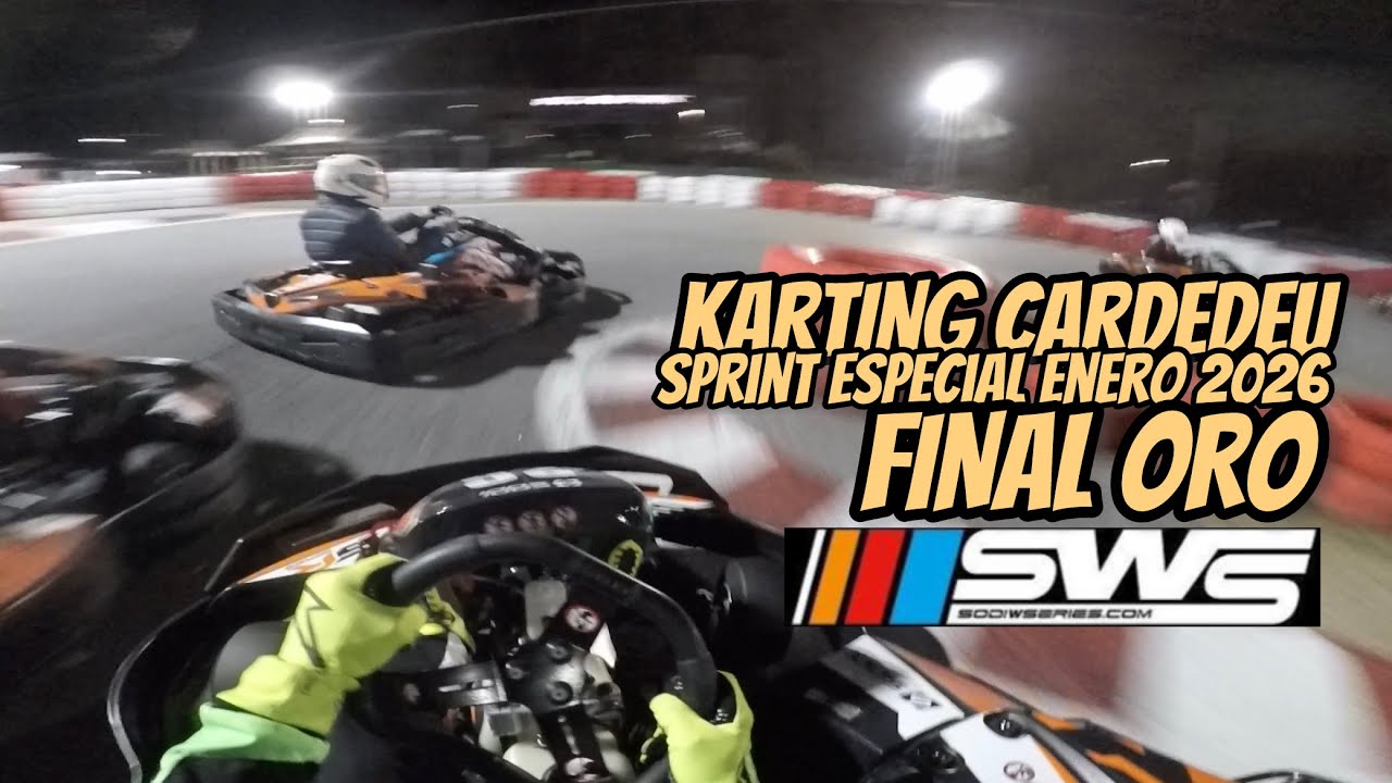 KARTING CARDEDEU - SPRINT ESPECIAL SWS ENERO 2026 - FINAL ORO