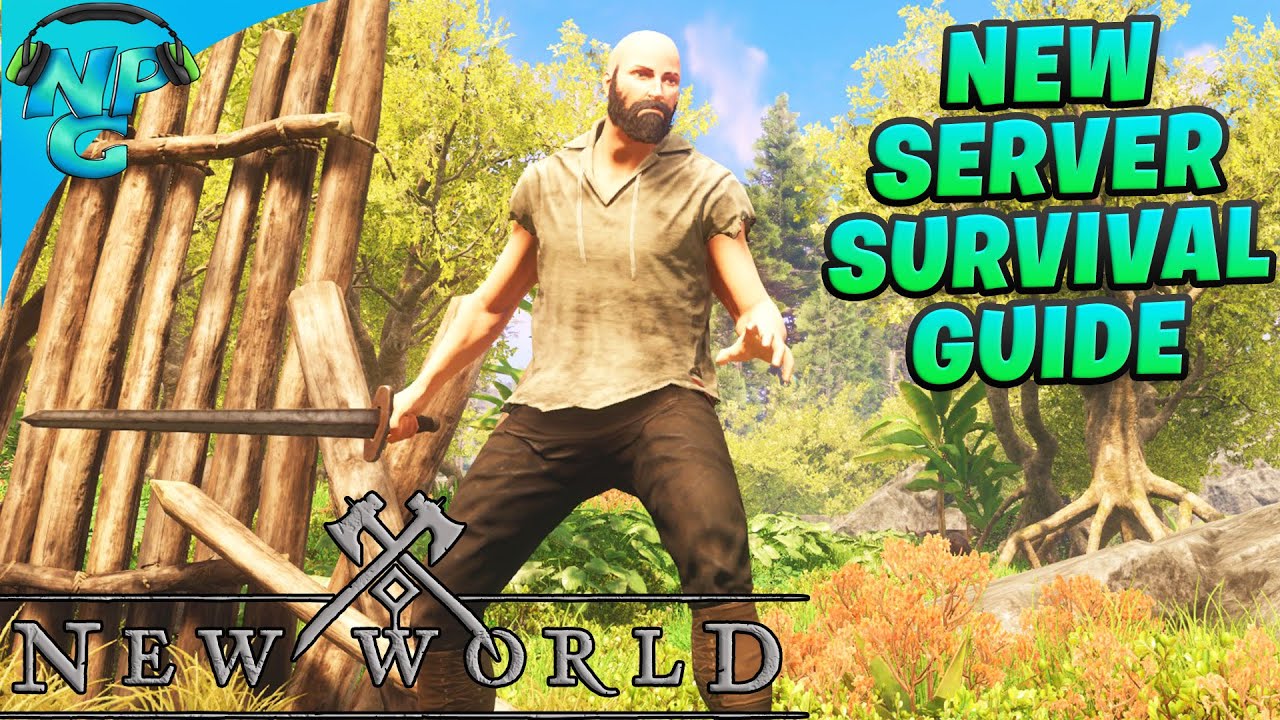 New World - Must Know Player Tips and New Server Survival Guide!