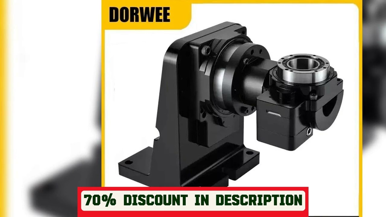 A must-have product! 4th 5th Axis Motorized Hollow Rotating Platform Indexing Rotary Table Precisi