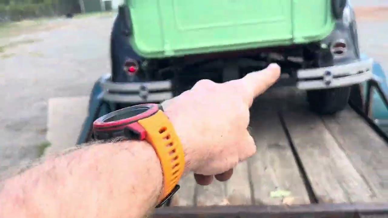 Trailering a Model A Ford