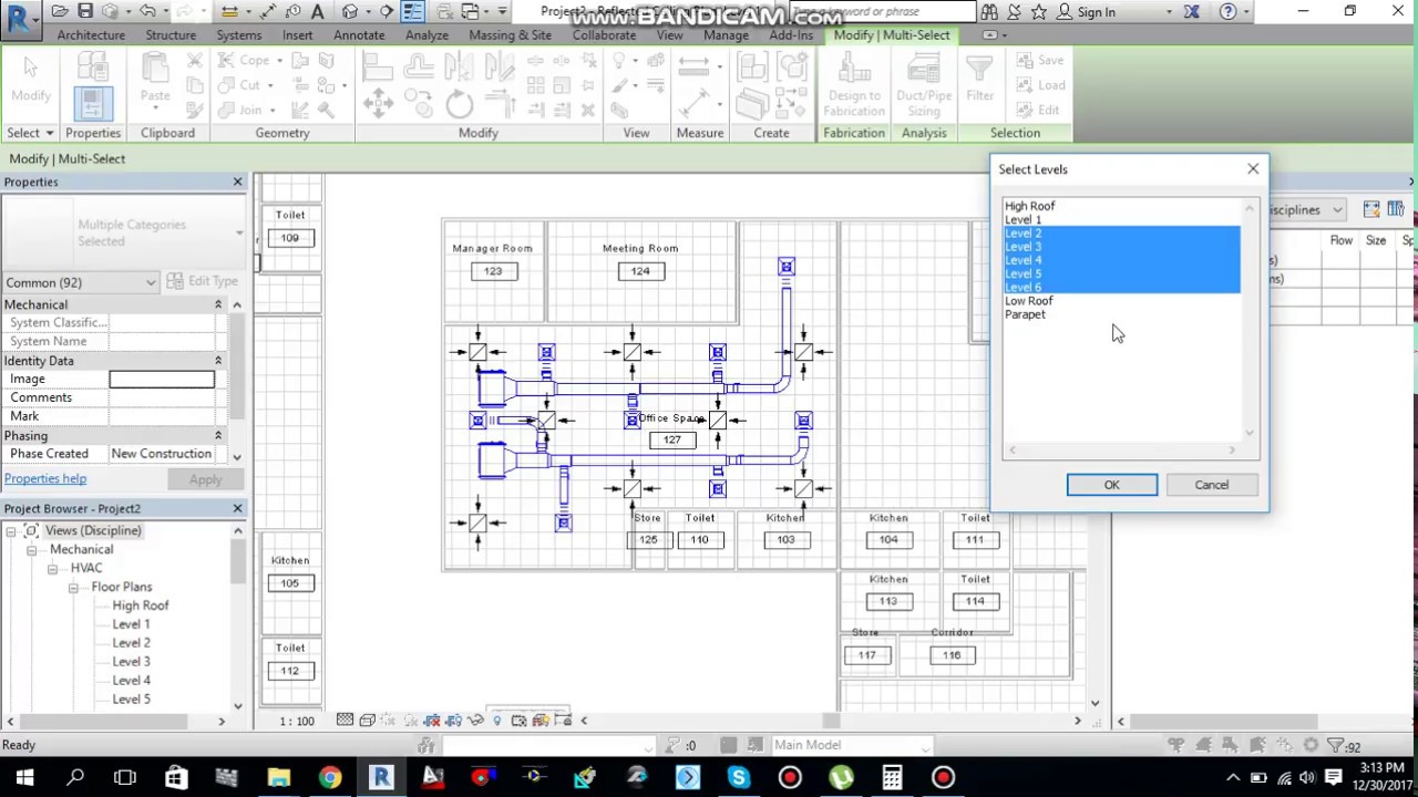 How to copy elements from one floor to other typical floors in REVIT