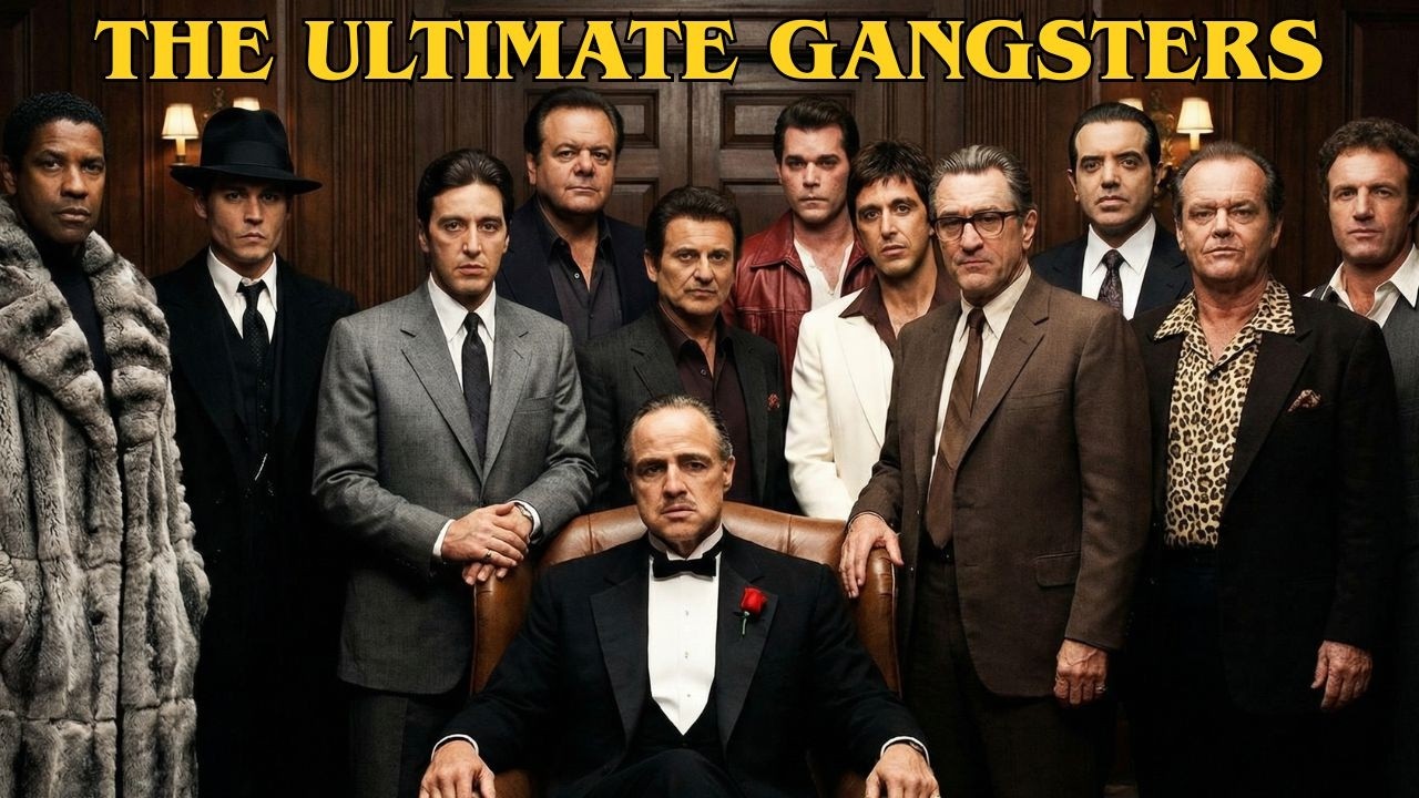 Legendary Gangsters Then & Now (1972–2026) | Godfather, Scarface, Goodfellas [4K]