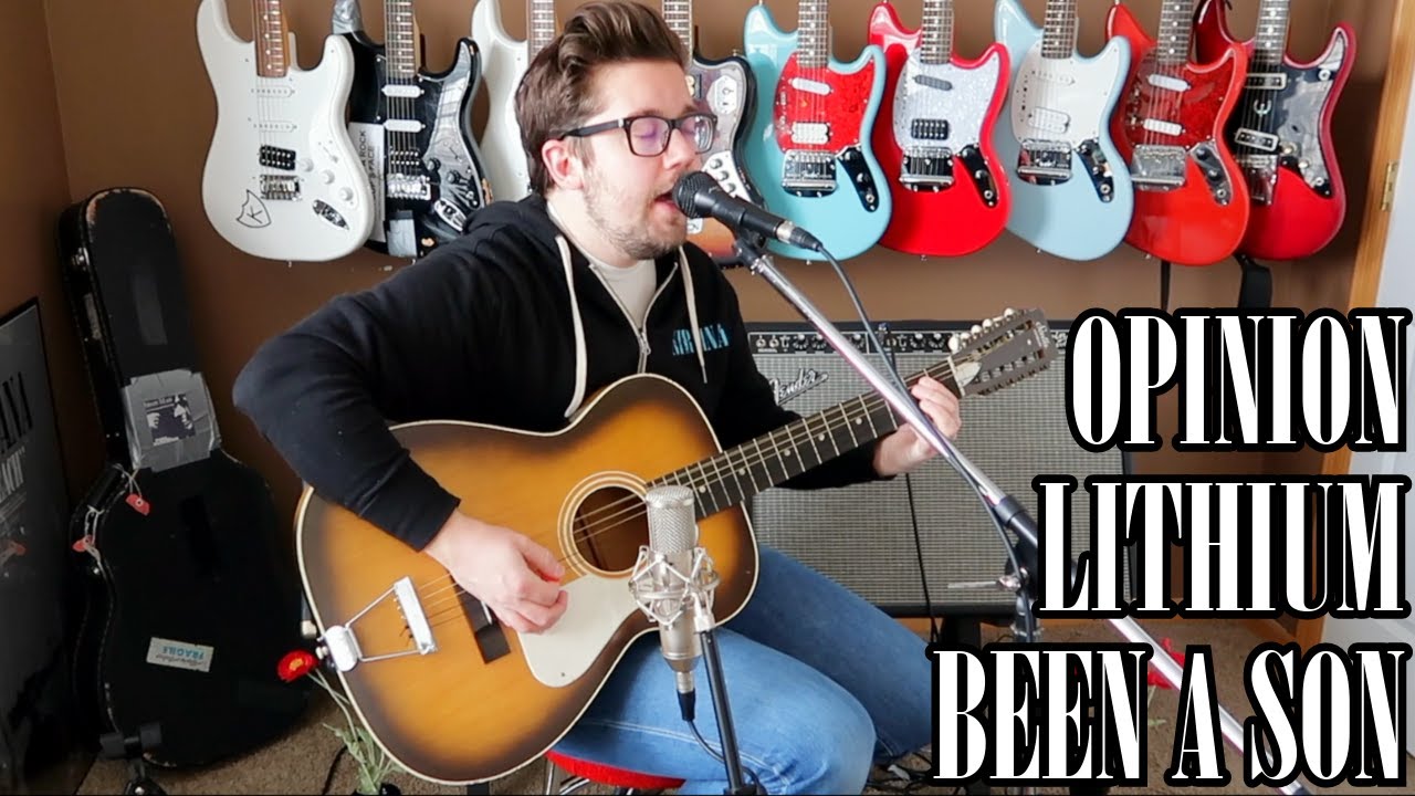 Kurt Cobain Solo Acoustic Covers | Opinion, Lithium, Been a Son | Stella Harmony H912