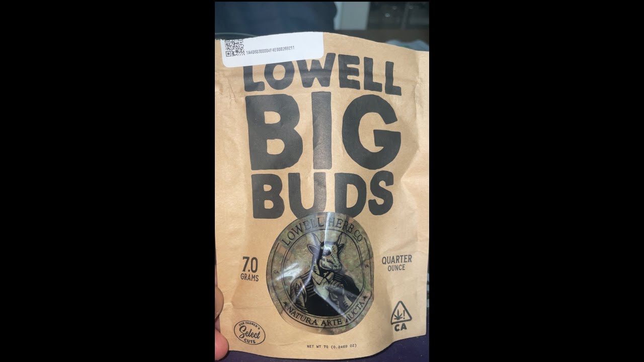 Lowell GOONDOX ROCKS BIG BUDS  strain 7G sativa THC 28%